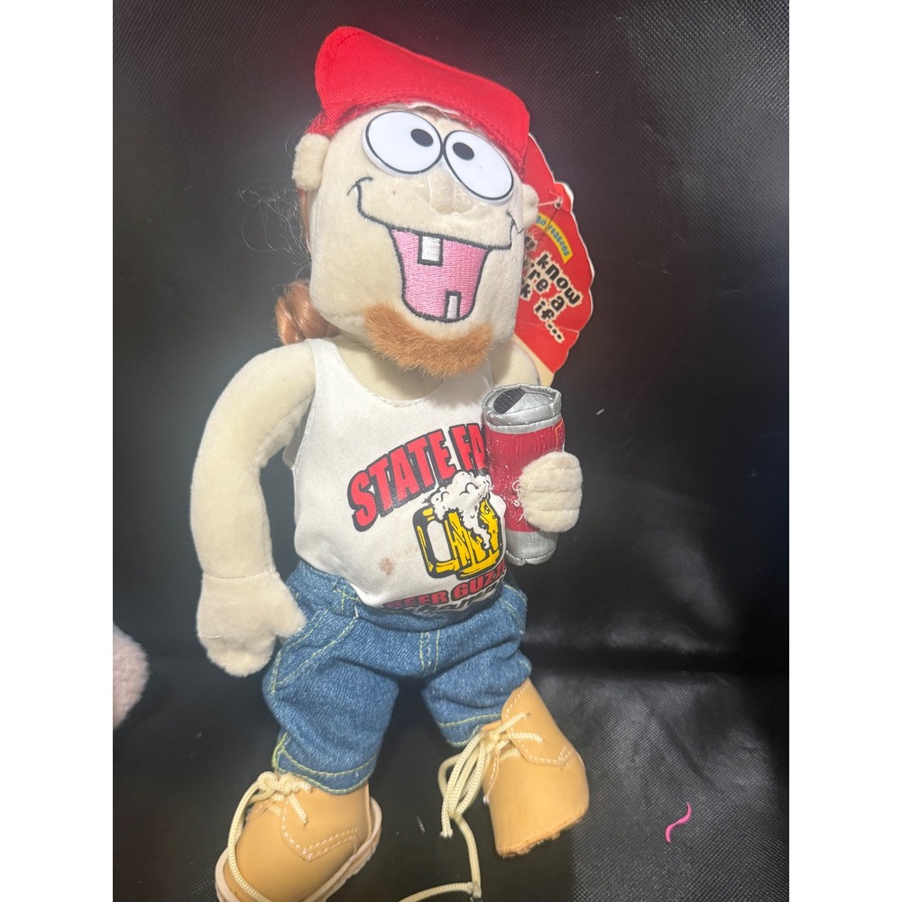 Jeff Foxworthy You Know Youre a Redneck Plush Doll Vintage Novelty Toy